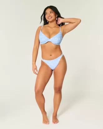 Curvy Bügel-Plunge-Bikinioberteil