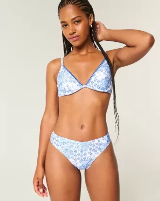Curvy High-Leg High-Waist Cheeky Bikinihose