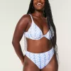 Curvy High-Leg High-Waist Gerippte Cheeky-Bikinihose Curvy High-Leg High-Waist Gerippte Cheeky-Bikinihose