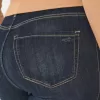 Curvy High-Rise Jeans-Leggings in dunkler Waschung Curvy High-Rise Jeans-Leggings in dunkler Waschung