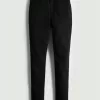 Curvy High-Rise-Jeansleggings in Schwarz Curvy High-Rise-Jeansleggings in Schwarz