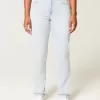 Curvy High-Rise Straight Jeans in heller Waschung Curvy High-Rise Straight Jeans in heller Waschung