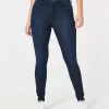 Curvy High-Rise Super Skinny Jeans in dunkler Waschung Curvy High-Rise Super Skinny Jeans in dunkler Waschung
