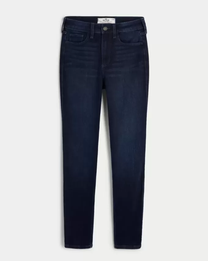 Curvy High-Rise Super Skinny Jeans in dunkler Waschung Curvy High-Rise Super Skinny Jeans in dunkler Waschung