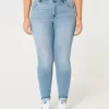 Curvy High-Rise Super Skinny Jeans in mittlerer Waschung Curvy High-Rise Super Skinny Jeans in mittlerer Waschung