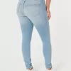 Curvy High-Rise Super Skinny Jeans in mittlerer Waschung Curvy High-Rise Super Skinny Jeans in mittlerer Waschung