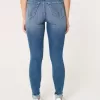 Curvy High-Rise Super Skinny Jeans in mittlerer Waschung Curvy High-Rise Super Skinny Jeans in mittlerer Waschung