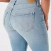 Curvy High-Rise Super Skinny Jeans in mittlerer Waschung Curvy High-Rise Super Skinny Jeans in mittlerer Waschung