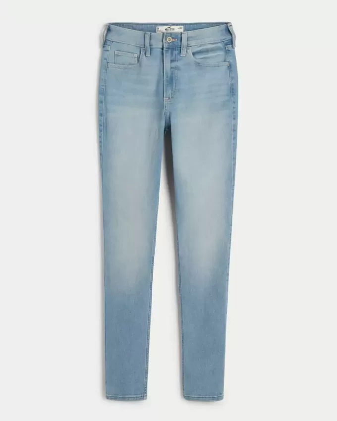 Curvy High-Rise Super Skinny Jeans in mittlerer Waschung Curvy High-Rise Super Skinny Jeans in mittlerer Waschung