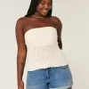Curvy Low-Rise-Shortie-Shorts aus Denim in mittlerer Waschung Curvy Low-Rise-Shortie-Shorts aus Denim in mittlerer Waschung