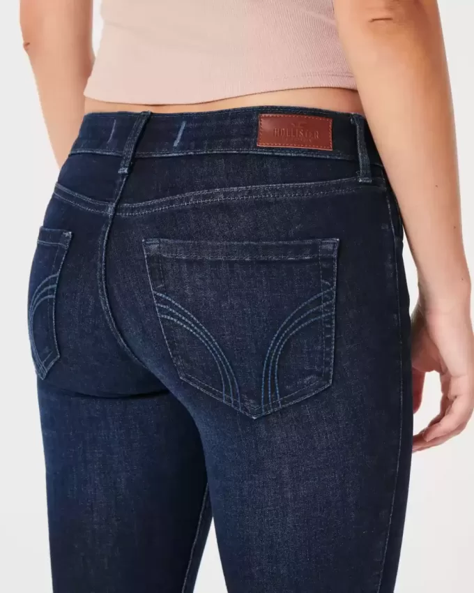 Curvy Low Rise Super Skinny Jeans in dunkler Waschung Curvy Low Rise Super Skinny Jeans in dunkler Waschung