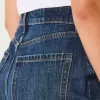 Curvy Ultra High Rise Baggy-Jeans in dunkler Waschung Curvy Ultra High Rise Baggy-Jeans in dunkler Waschung
