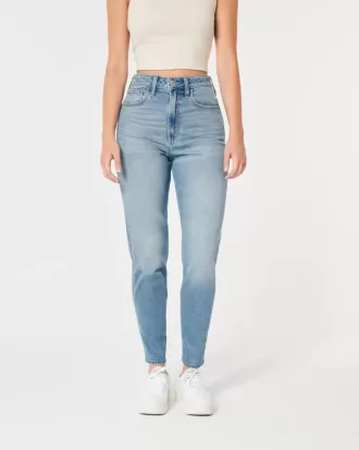 Curvy Ultra High Rise Mom-Jeans in mittlerer Waschung