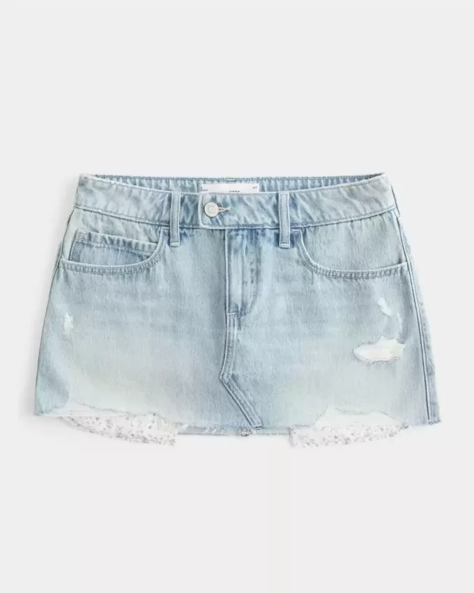 Denim-Mini-Skort Denim-Mini-Skort