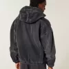 Denim-Skaterjacke mit Reißverschluss Denim-Skaterjacke mit Reißverschluss