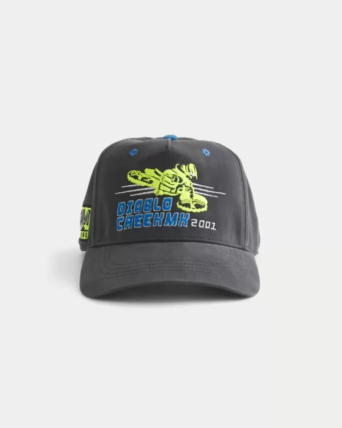 Diablo Creek MX Racing Baseballkappe mit Grafik Diablo Creek MX Racing Baseballkappe mit Grafik
