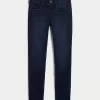 Dunkel verwaschene Low-Rise-Super-Skinny-Jeans Dunkel verwaschene Low-Rise-Super-Skinny-Jeans