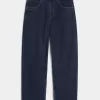 Dunkel verwaschene Skater-Baggy-Jeans Dunkel verwaschene Skater-Baggy-Jeans