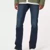 Dunkel verwaschene Slim Straight Jeans Dunkel verwaschene Slim Straight Jeans