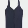 Durchgeknöpftes Pullover-Tanktop Durchgeknöpftes Pullover-Tanktop