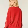 Easy American Honey Rundhals-Sweatshirt mit Grafik