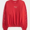 Easy American Honey Rundhals-Sweatshirt mit Grafik