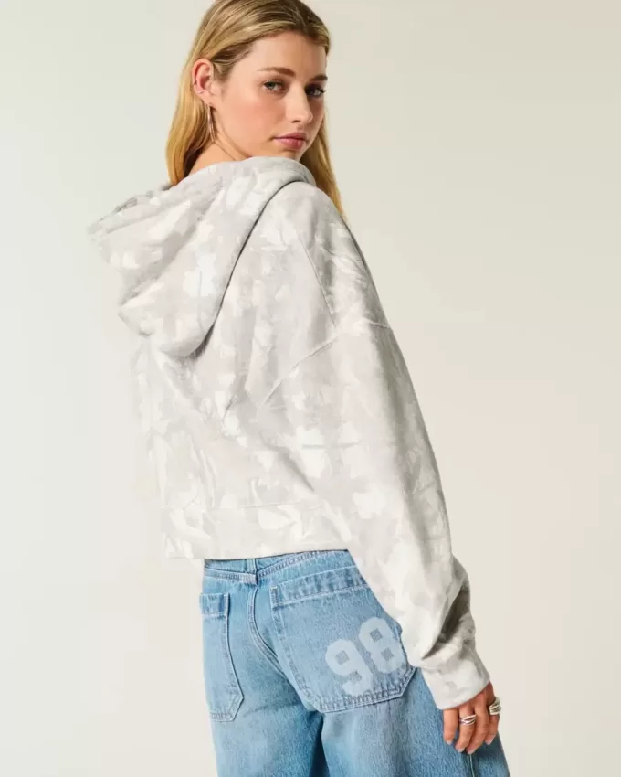 Easy Camo Kapuzenjacke mit Reißverschluss Easy Camo Kapuzenjacke mit Reißverschluss