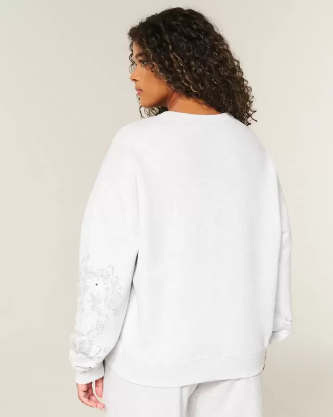 Easy Sweatshirt mit Rundhalsausschnitt und Grafik Easy Sweatshirt mit Rundhalsausschnitt und Grafik
