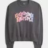 Easy Sweatshirt mit Rundhalsausschnitt und Logo-Grafik Easy Sweatshirt mit Rundhalsausschnitt und Logo-Grafik
