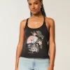 Easy Trend Drop Surf Grafik Tank Easy Trend Drop Surf Grafik Tank