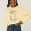 Einfacher Honolulu Graphic Crew Sweater Einfacher Honolulu Graphic Crew Sweater