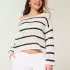 Einfacher Pullover im Häkelstil Einfacher Pullover im Häkelstil