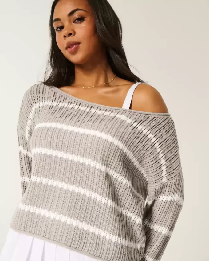 Einfacher Pullover im Häkelstil Einfacher Pullover im Häkelstil