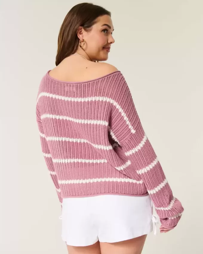 Einfacher Pullover im Häkelstil Einfacher Pullover im Häkelstil