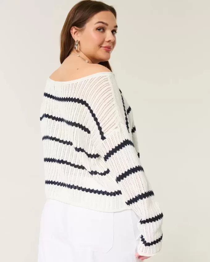 Einfacher Pullover im Häkelstil Einfacher Pullover im Häkelstil