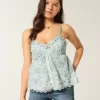 Einfaches Chiffon-Babydoll-Top Einfaches Chiffon-Babydoll-Top