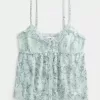Einfaches Chiffon-Babydoll-Top Einfaches Chiffon-Babydoll-Top