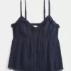 Einfaches Chiffon-Babydoll-Top Einfaches Chiffon-Babydoll-Top