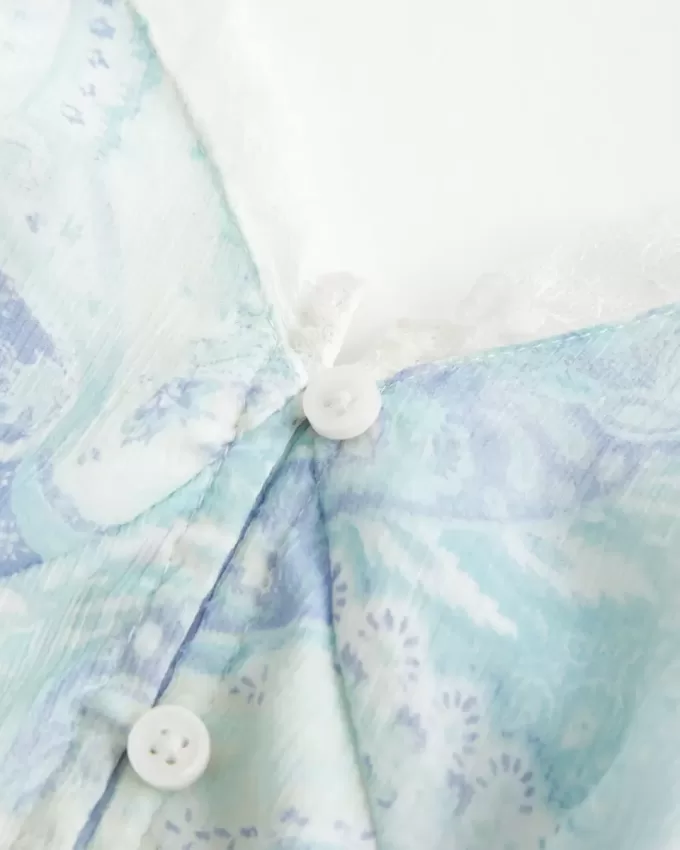 Einfaches Chiffon-Babydoll-Top Einfaches Chiffon-Babydoll-Top
