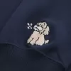 Einfaches, schulterfreies Sweatshirt mit doppelter Grafik Einfaches, schulterfreies Sweatshirt mit doppelter Grafik