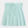 Einfaches trägerloses Babydoll-Top im Häkelstil Einfaches trägerloses Babydoll-Top im Häkelstil