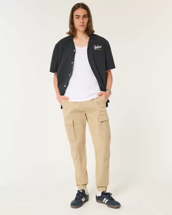 Entspannte Cargo-Jogginghose Entspannte Cargo-Jogginghose