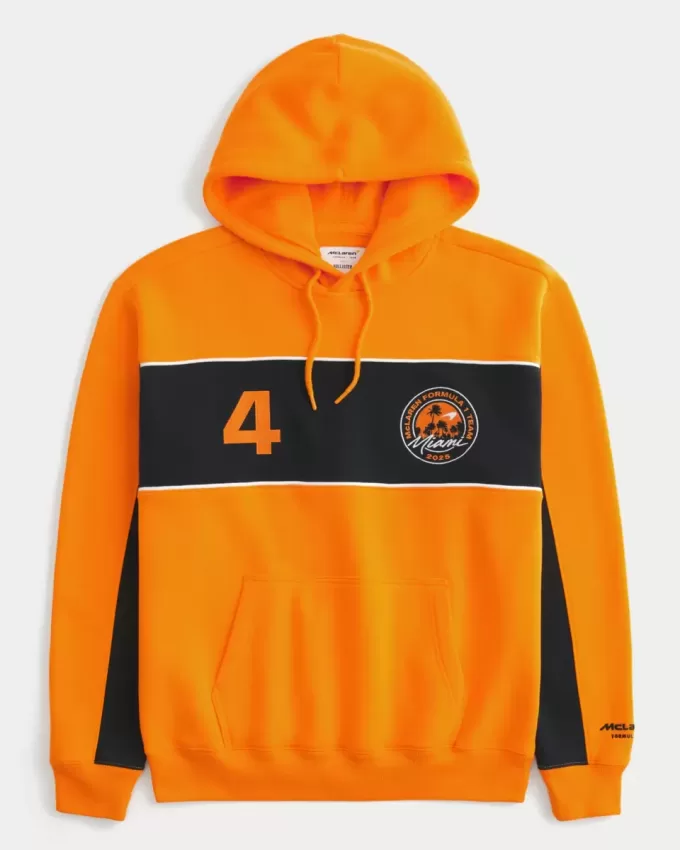 Entspannter Hoodie mit McLaren-Grafik