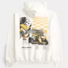 Entspannter Hoodie mit McLaren-Grafik Entspannter Hoodie mit McLaren-Grafik