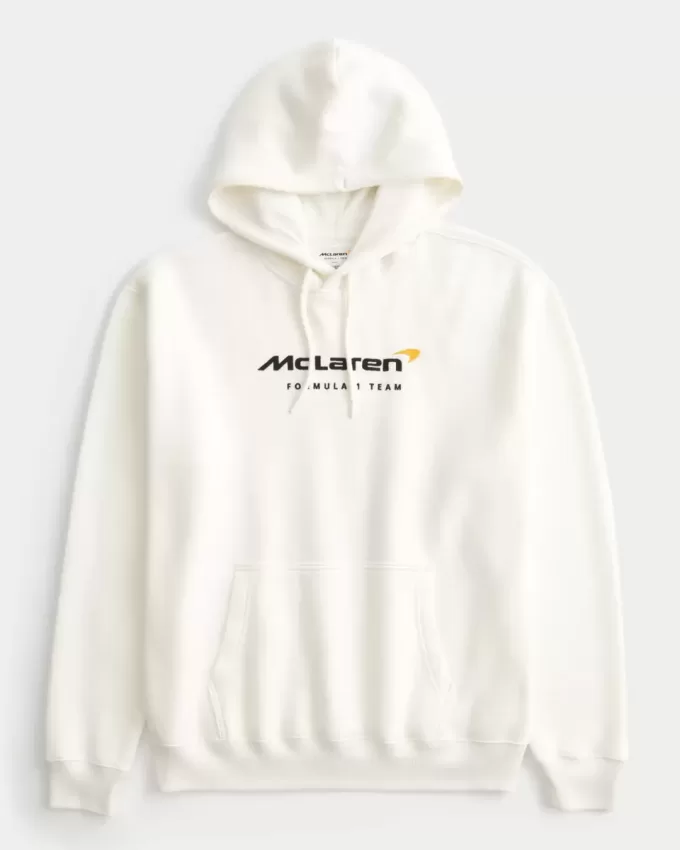 Entspannter Hoodie mit McLaren-Grafik Entspannter Hoodie mit McLaren-Grafik