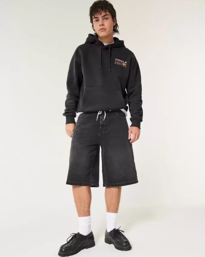 Entspannter Kapuzenpullover mit Grafik von Oracle Red Bull Racing Entspannter Kapuzenpullover mit Grafik von Oracle Red Bull Racing