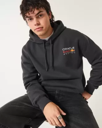 Entspannter Kapuzenpullover mit Grafik von Oracle Red Bull Racing Entspannter Kapuzenpullover mit Grafik von Oracle Red Bull Racing