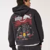 Entspannter Kapuzenpullover mit Grafik von Oracle Red Bull Racing Entspannter Kapuzenpullover mit Grafik von Oracle Red Bull Racing
