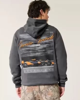 Entspannter McLaren Forever Forward Grafik-Hoodie Entspannter McLaren Forever Forward Grafik-Hoodie