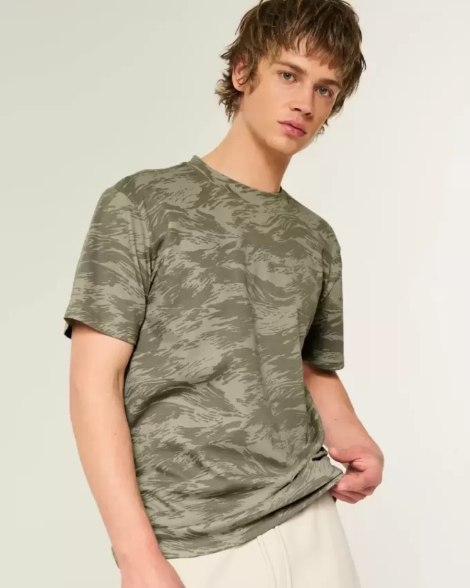 Entspanntes Camo Cooling Tee Entspanntes Camo Cooling Tee